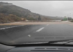 Αυξημένη επικινδυνότητα στον οδικό άξονα Καρυών Αυγωνύμων λόγω έντονης βροχόπτωσης