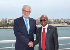 Συνάντηση του Υπουργού Ναυτιλίας και Νησιωτικής Πολιτικής, Χρήστου Στυλιανίδη, με τον Υπουργό Ναυτιλίας και Γαλάζιας Οικονομίας της Νιγηρίας, Adegboyega Oyetola