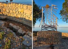 “Κρέμεται” πάνω από τη θάλασσα – Εικόνες εγκατάλειψης στη Φάρκαινα