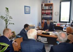 Συνάντηση Μπουρνιά με αντιπροσωπεία ουκρανικού πανεπιστημίου